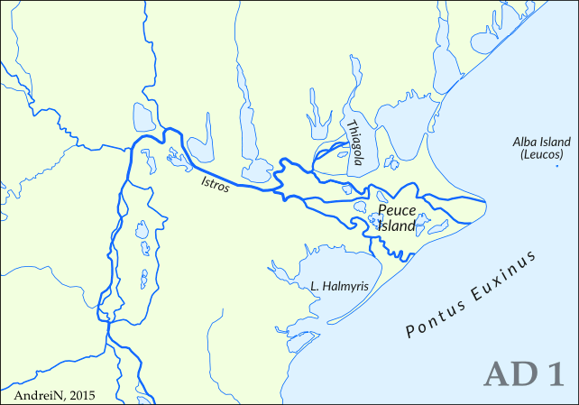 Danube Delta evolution